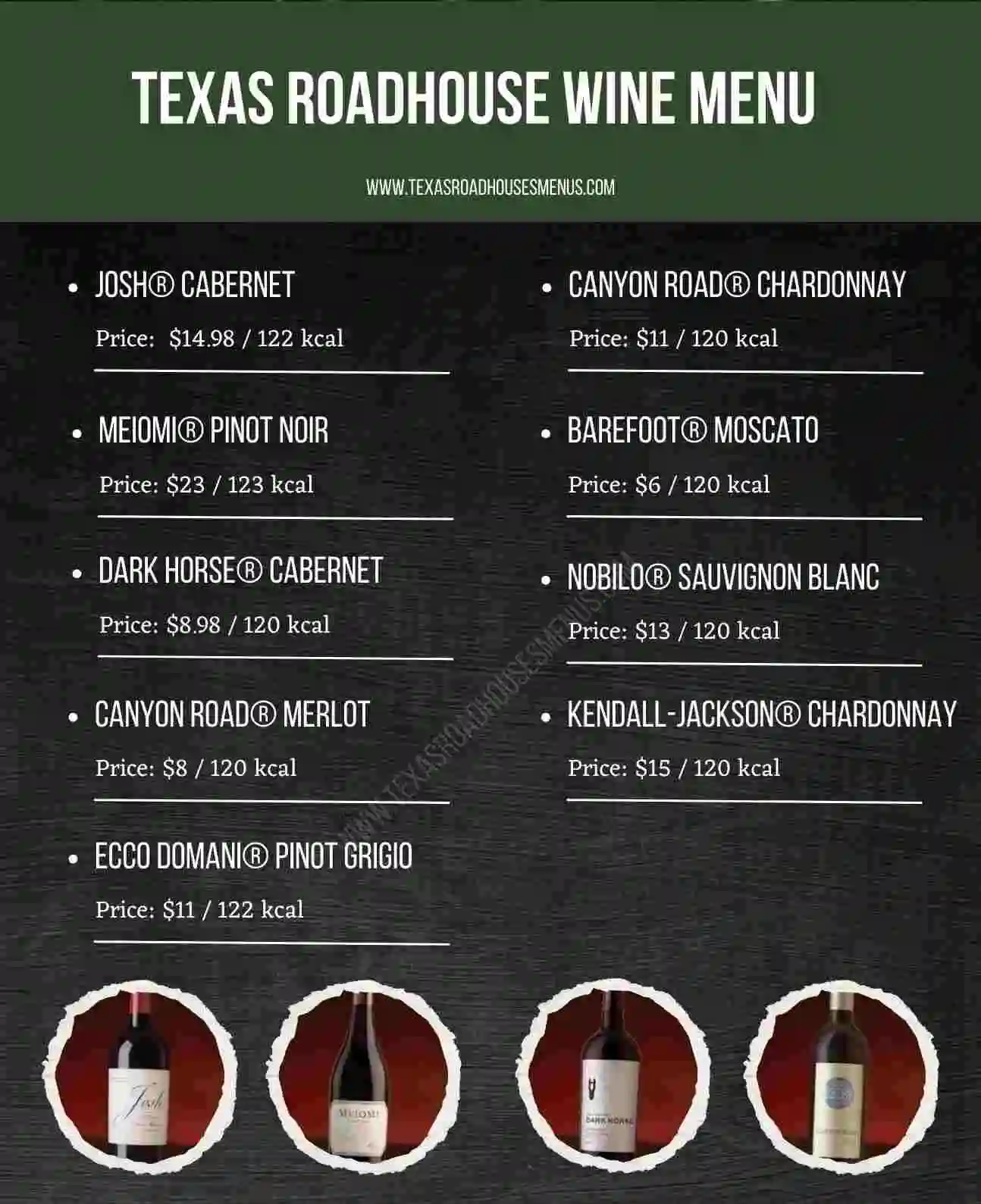 Texas Roadhouse Menu With Prices and Pictures