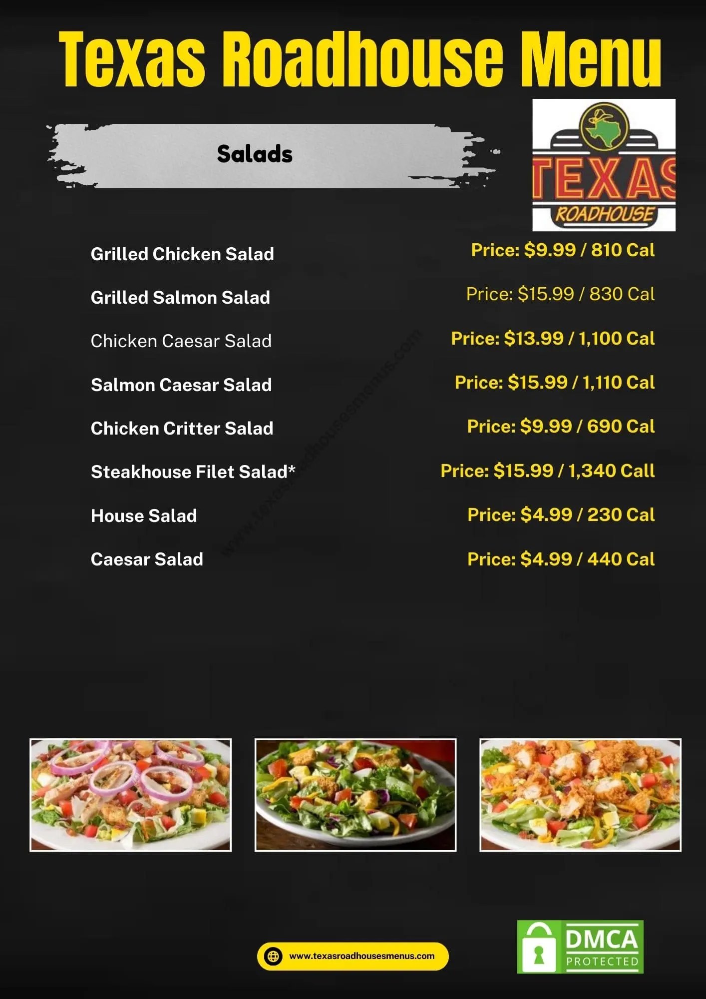Texas Roadhouse Salads
