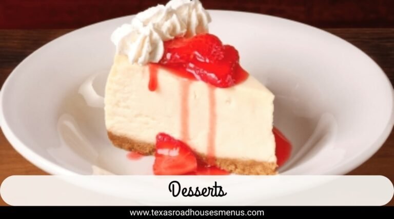 Texas Roadhouse Desserts
